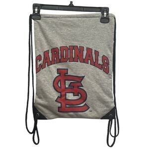 MLB St Louis Cardinals Baseball Cotton Blend Childs String Bag Backpack